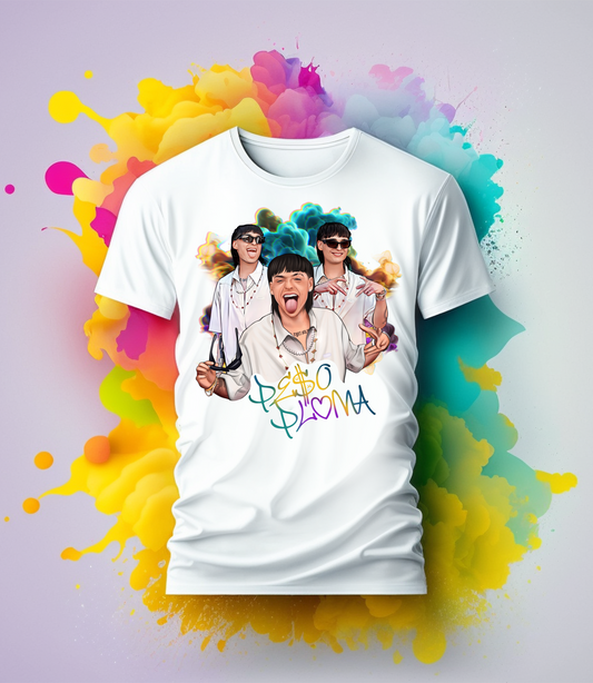 Peso Pluma Colorful Shirt