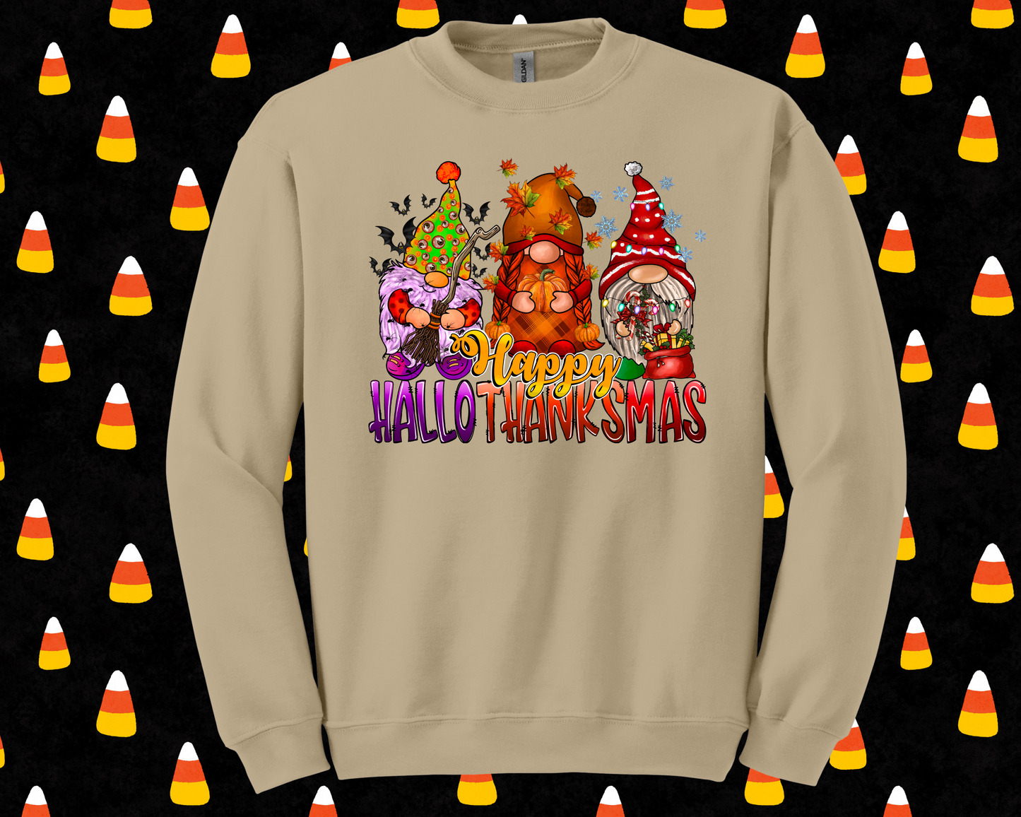 Hallothanksmas Gnome Shirt