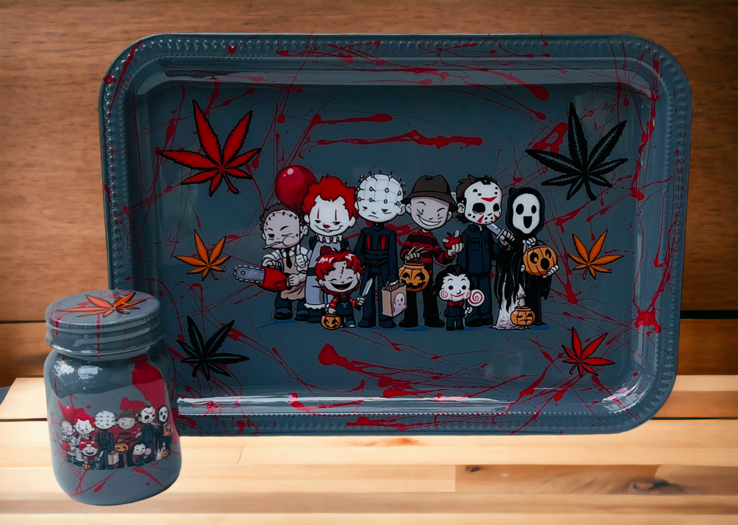 Kids of Horror Rolling Tray