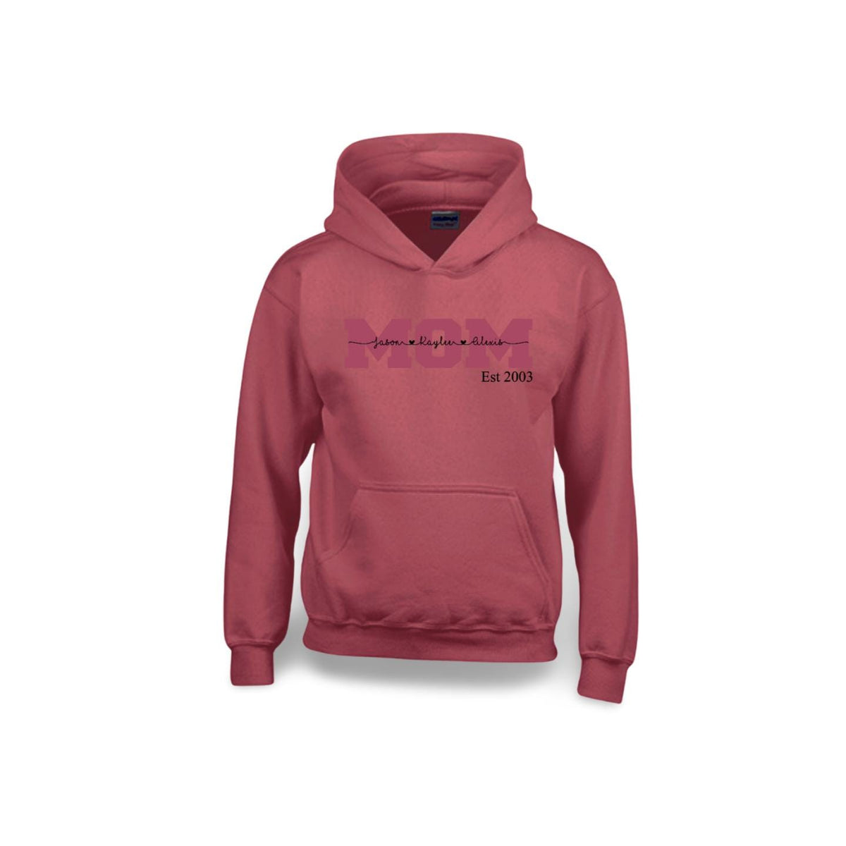 Personalized Mom Shirt, Custom Kids Name Sweatshirt