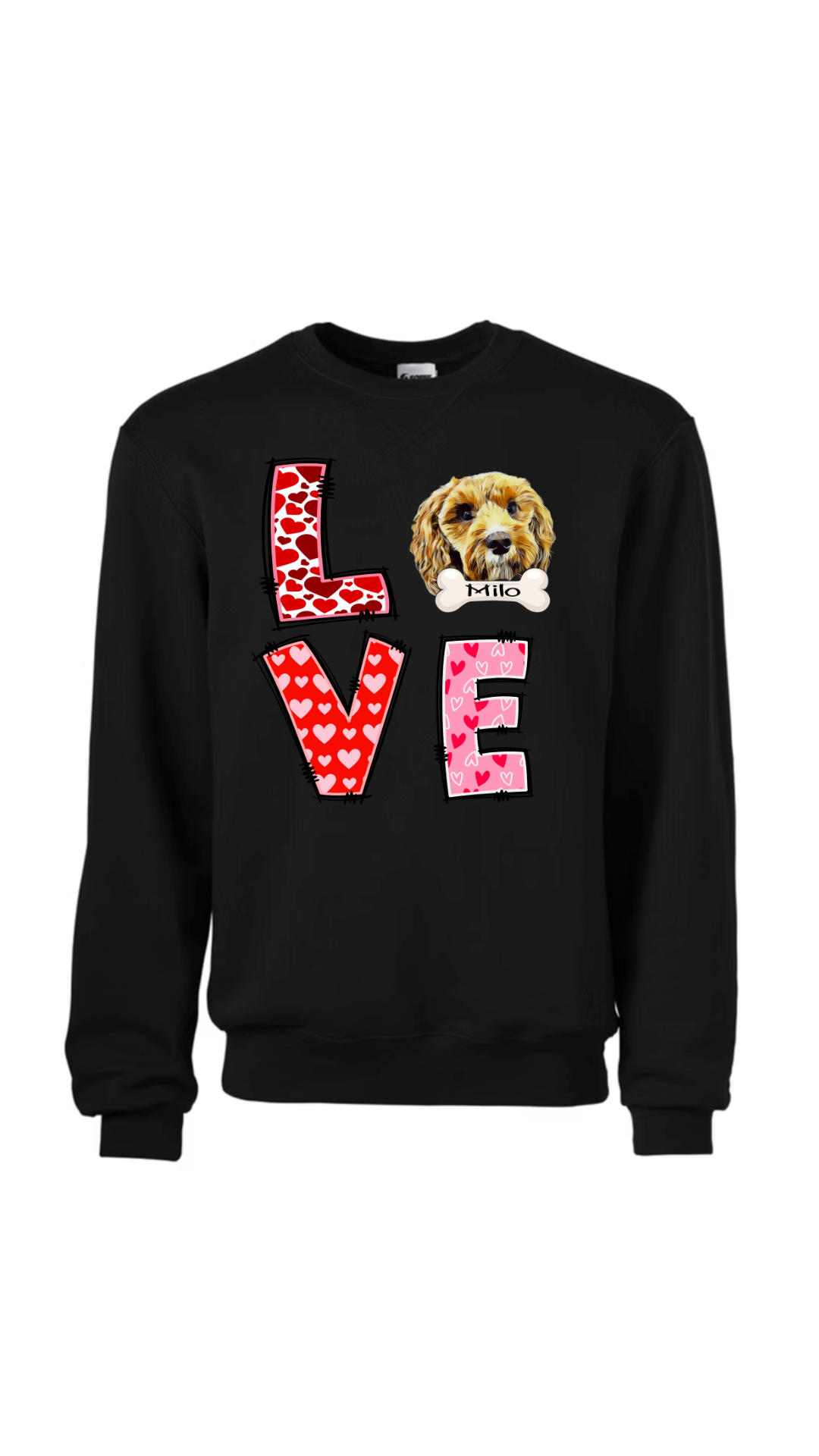 Custom Love Sweatshirt