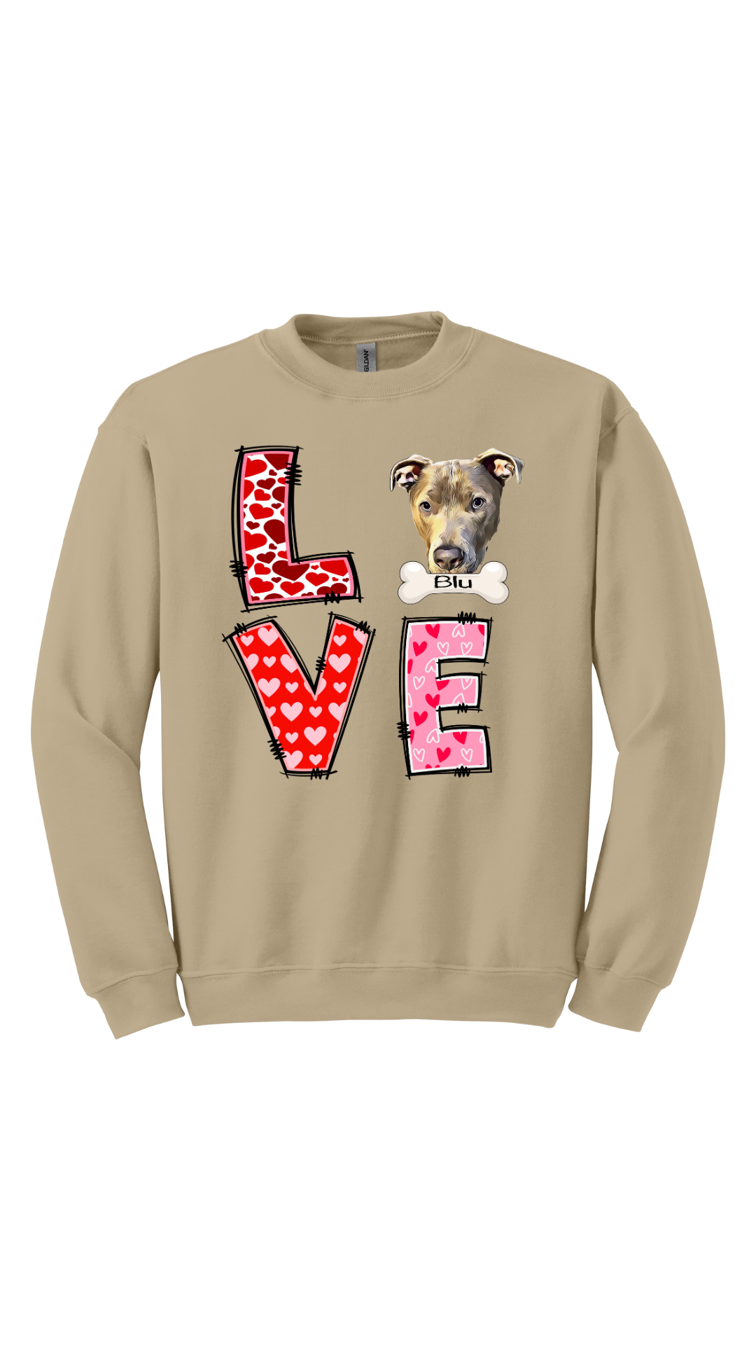 Custom Love Sweatshirt