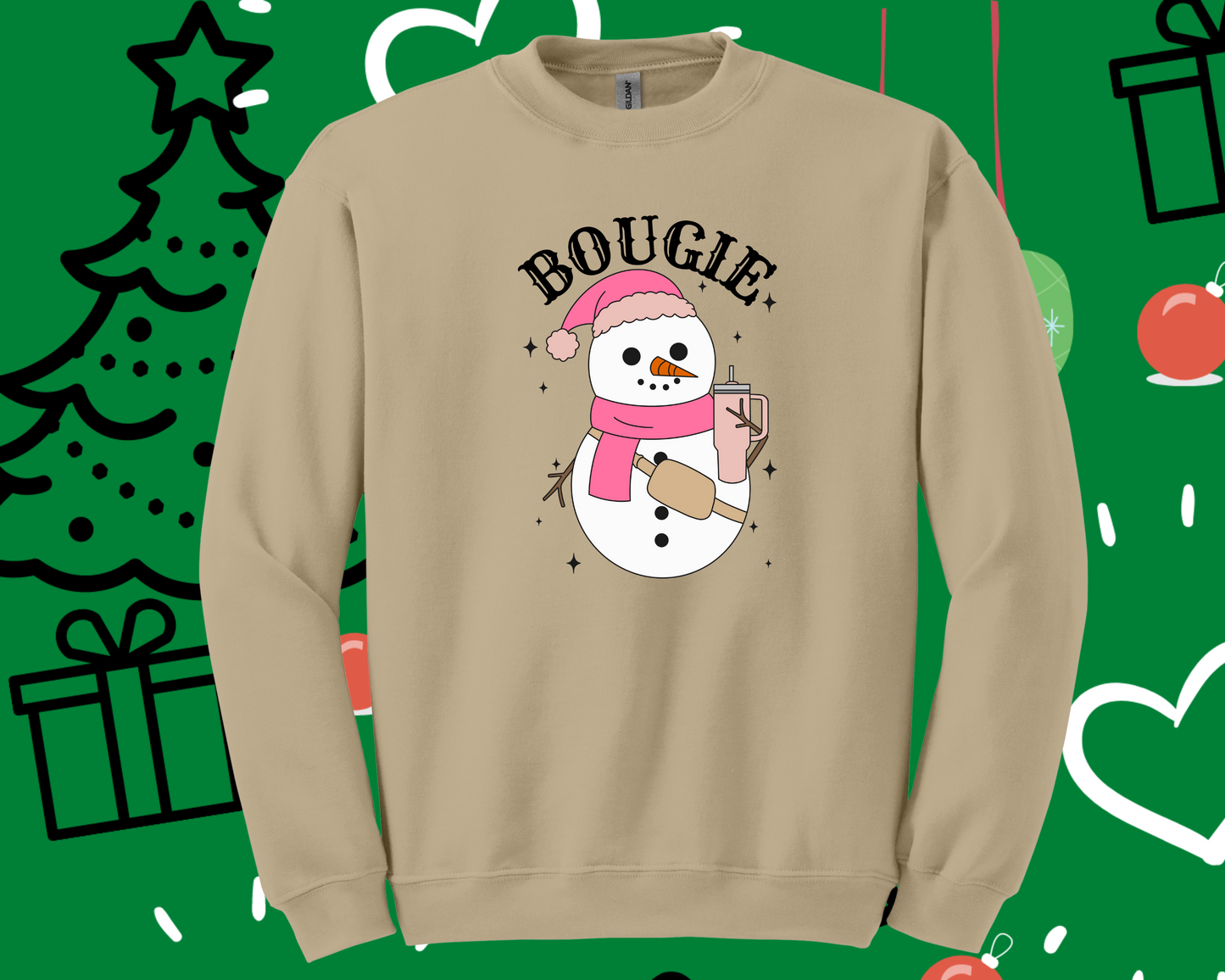 Bougie Snowman Shirt