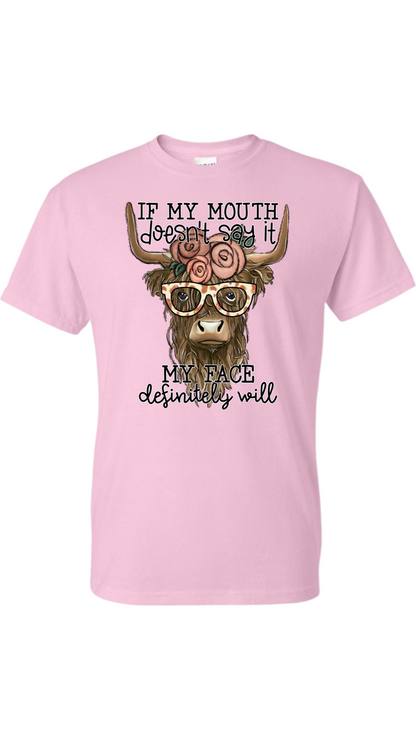 Highland Cow Attitude Shirt