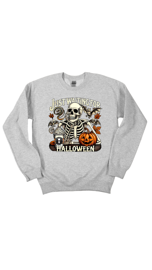 Waiting For Halloween Sweatshirt