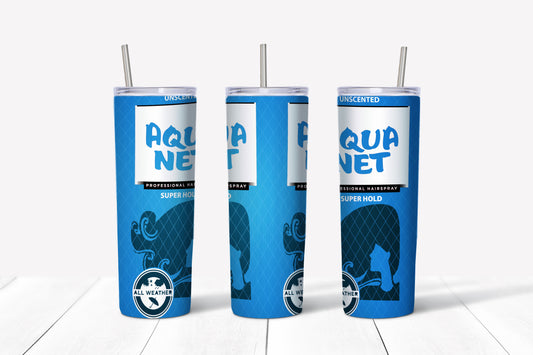 Hold It Together Aqua Net Tumbler