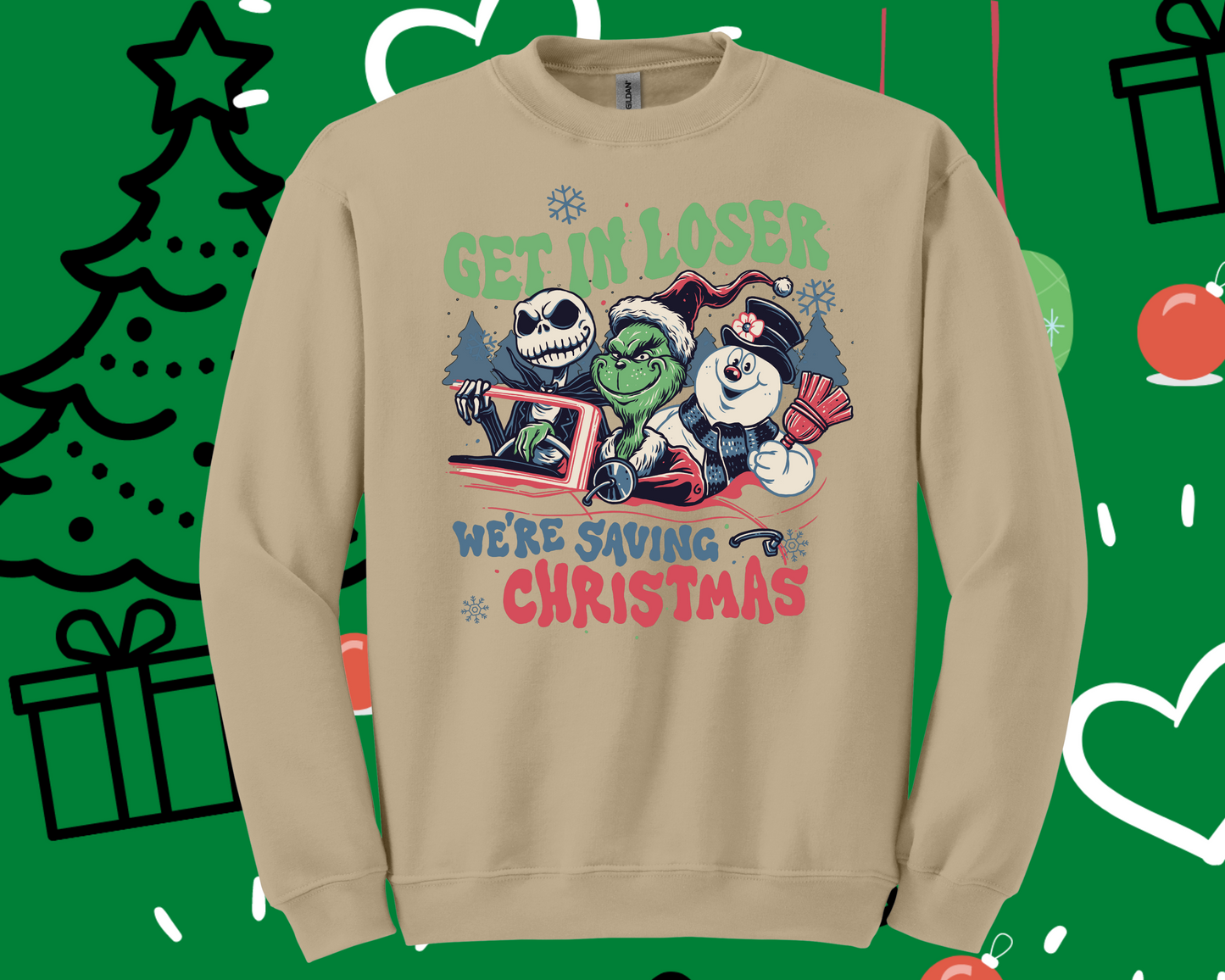 Get In Loser Holiday Shirt