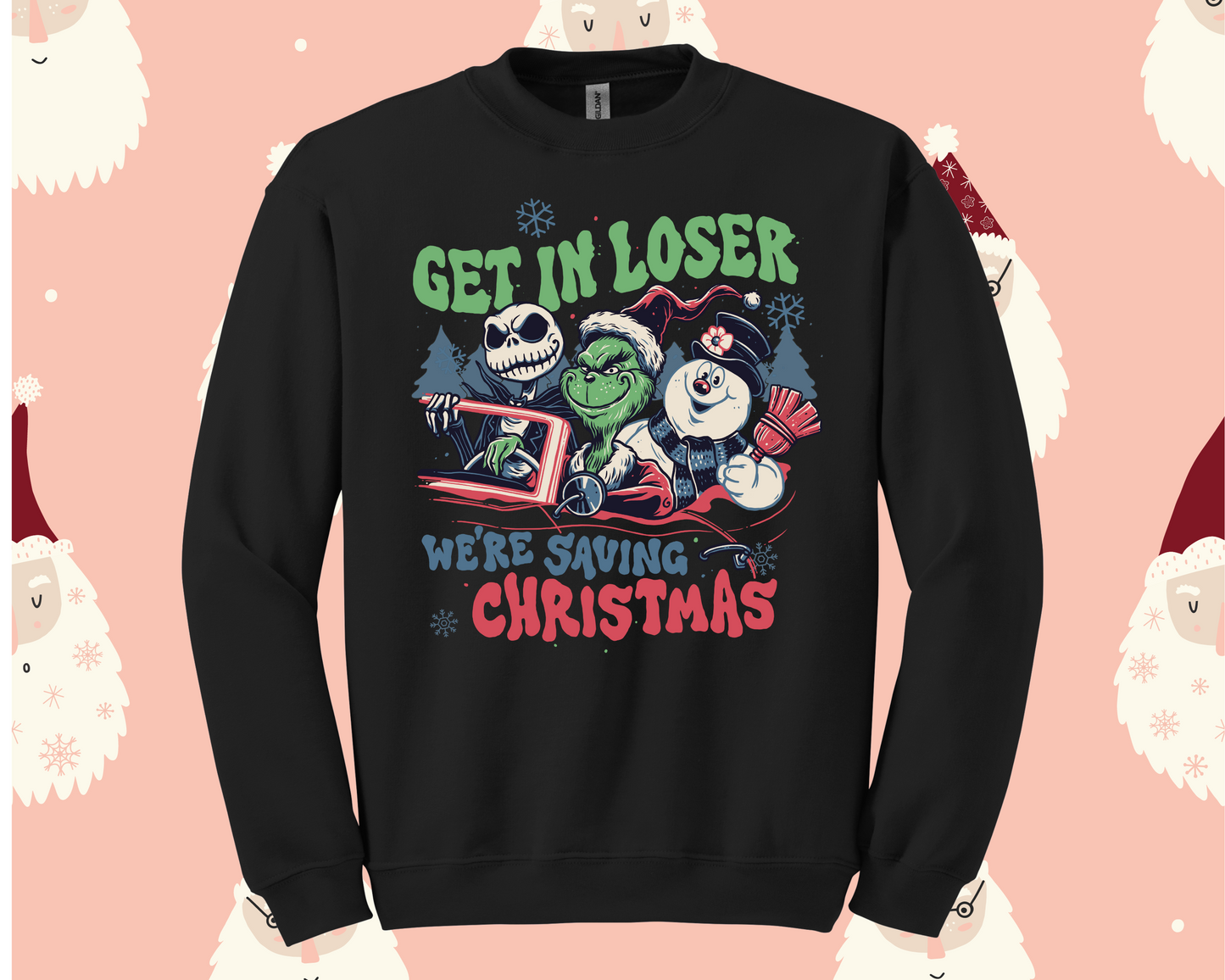 Get In Loser Holiday Shirt