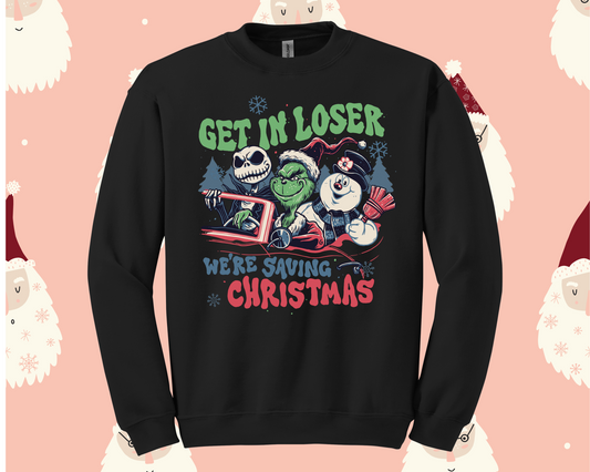 Get In Loser Holiday Shirt