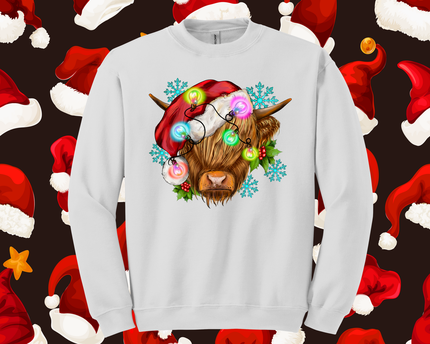 Christmas Cow Shirt