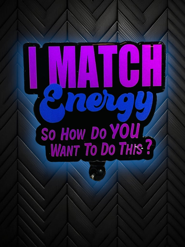 Match Energy Badge Reel