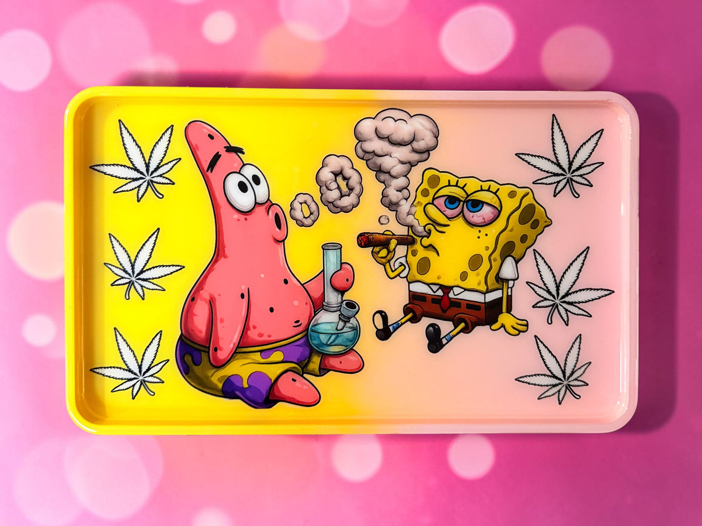 Spongebob and Patrick Rolling Tray
