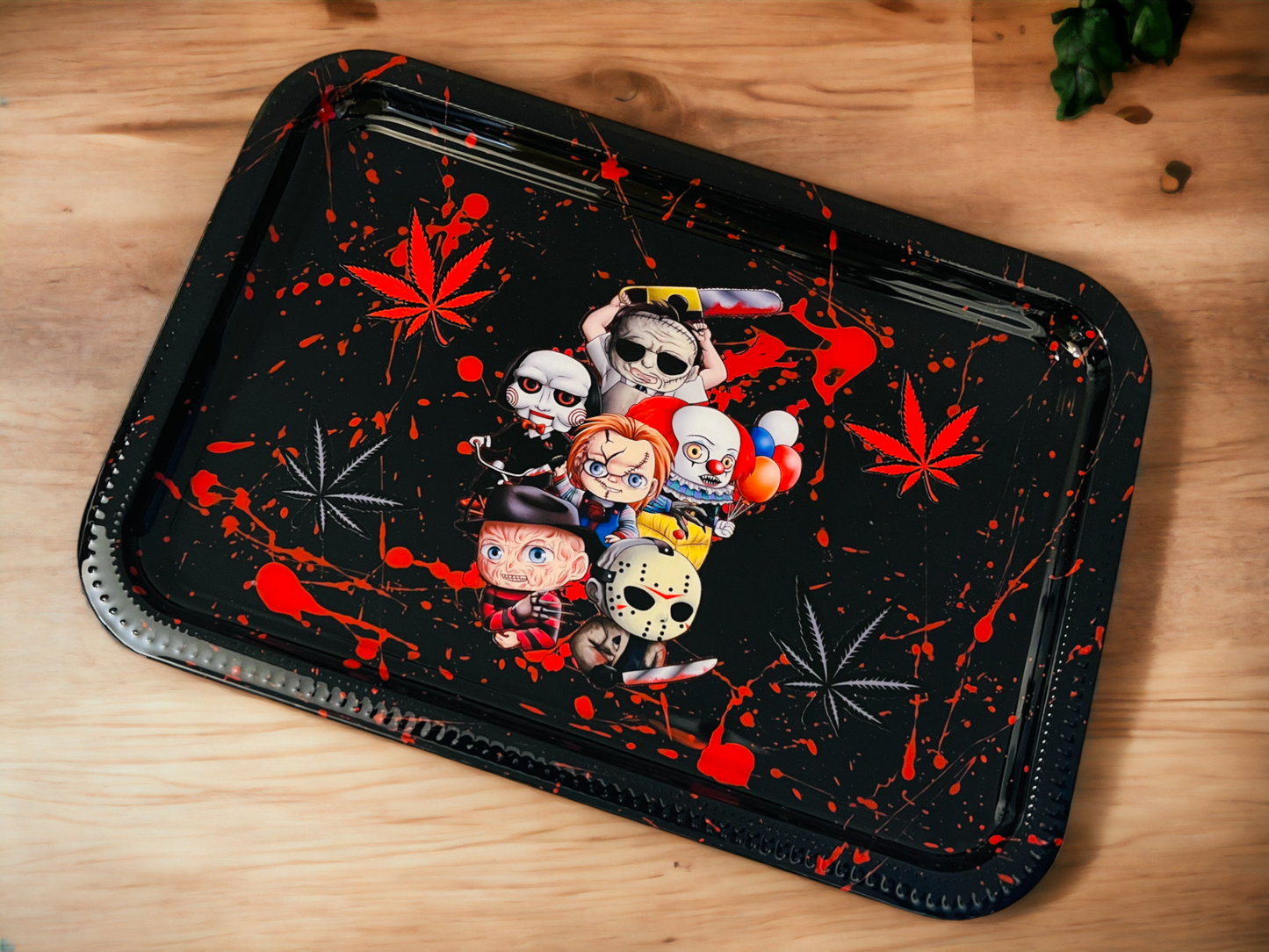 Horror Friends Rolling Tray