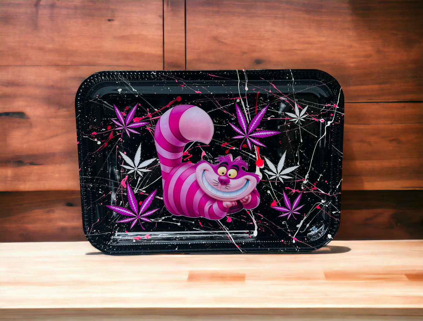 Cheshire Cat Rolling Tray