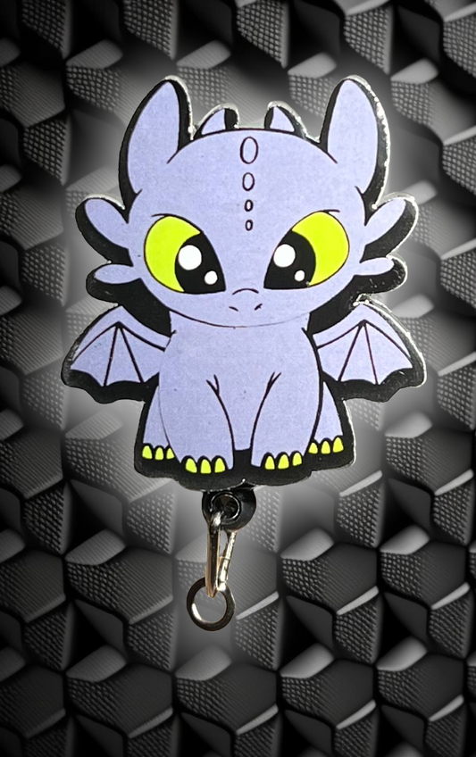 Baby Dragon Badge Reel