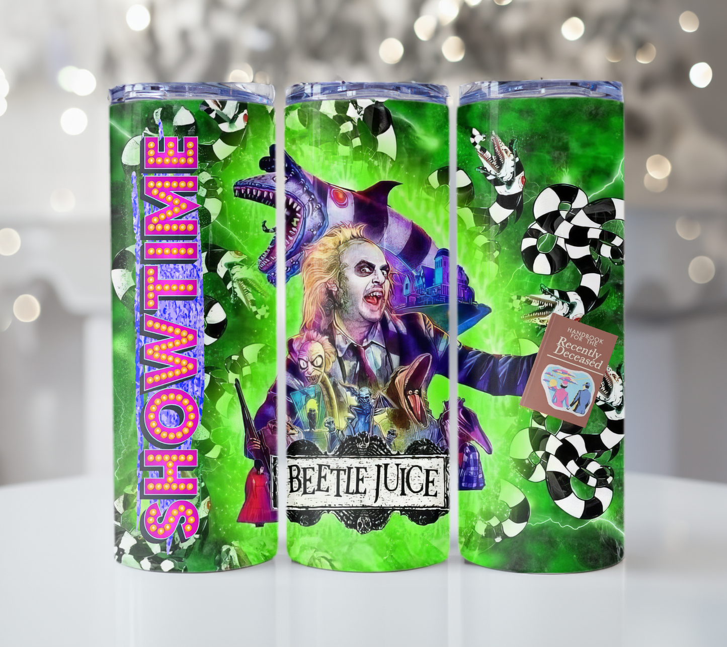 Beetlejuice Tumbler