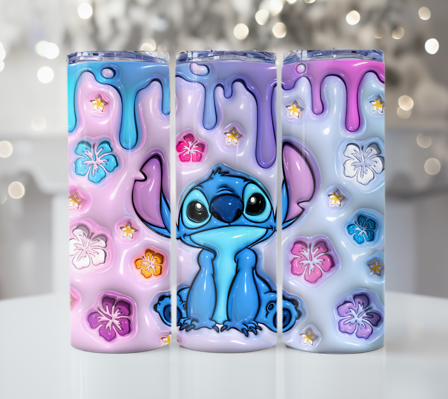 Pastel Stitch Tumbler