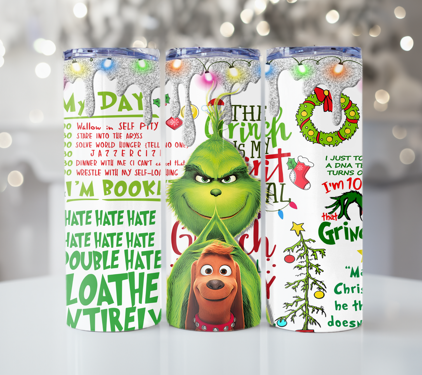 Grinch's Sass Tumbler