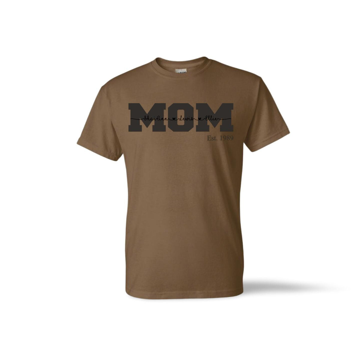 Personalized Mom Shirt, Custom Kids Name Sweatshirt