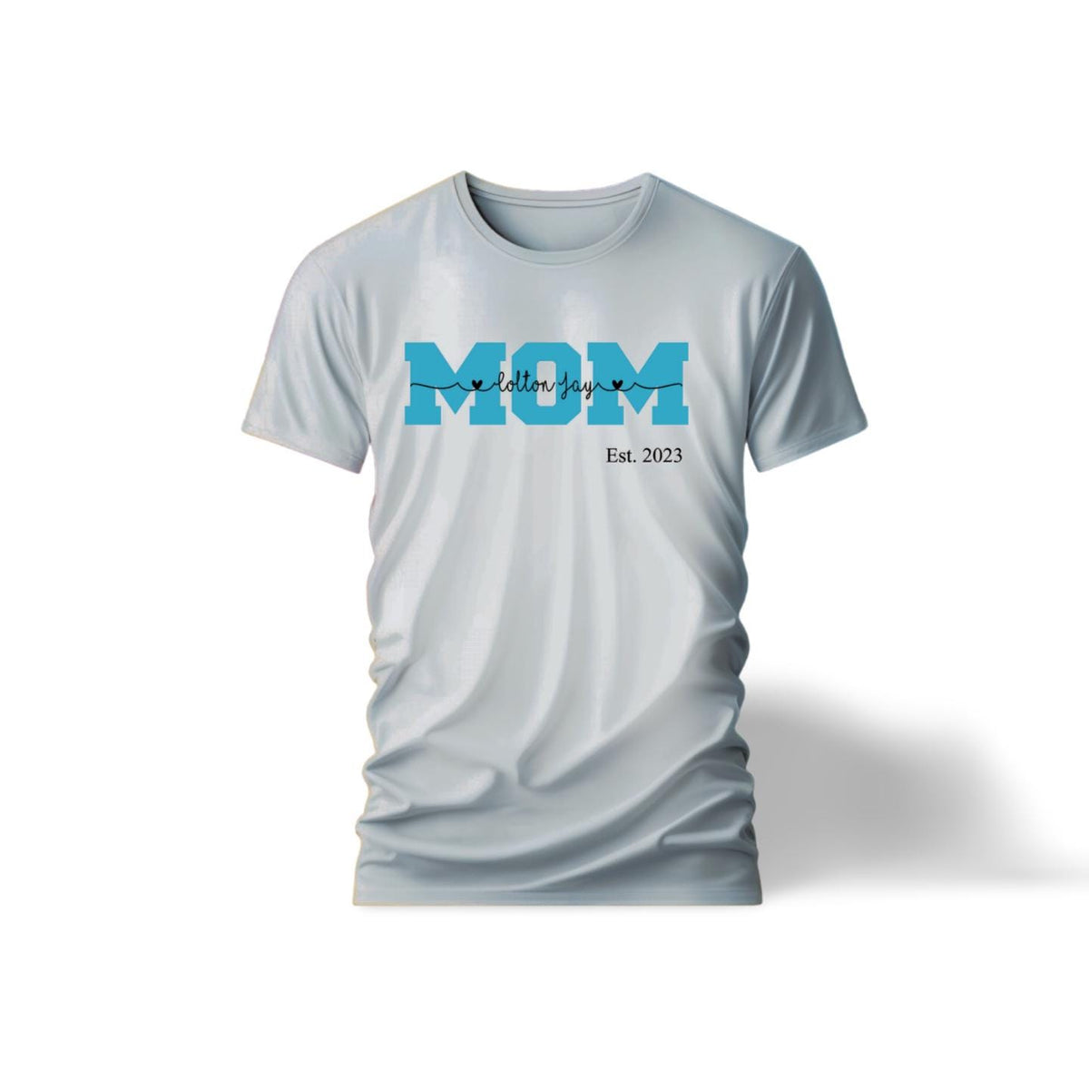Personalized Mom Shirt, Custom Kids Name Sweatshirt