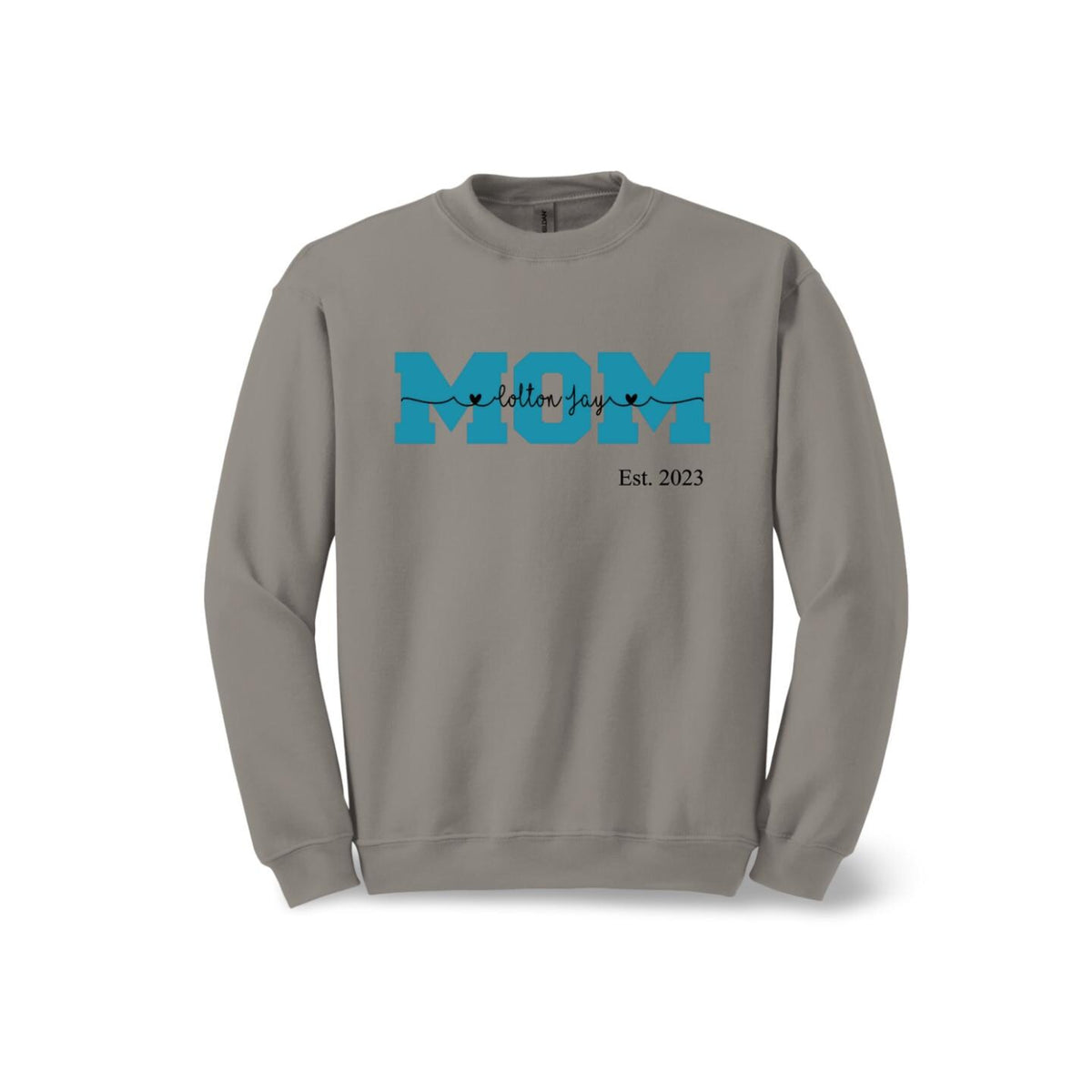 Personalized Mom Shirt, Custom Kids Name Sweatshirt