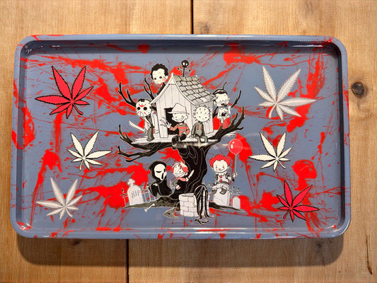 Horror Kids Tree House Rolling Tray
