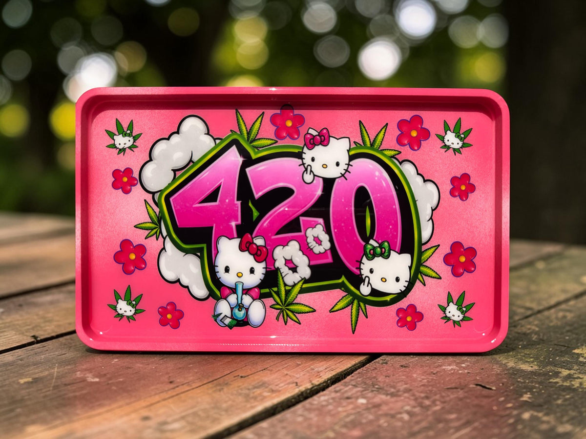 Hello Rolling Tray, Kitty Rolling Tray