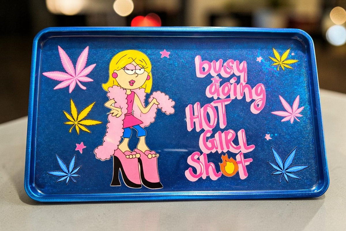 Hot Girl Shot Rolling Tray