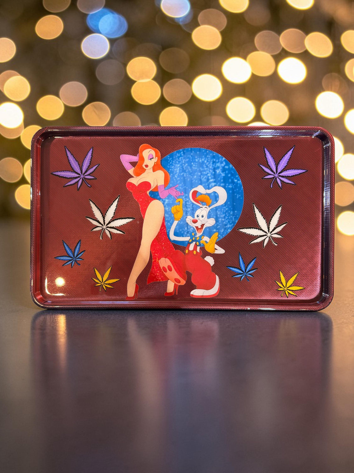 Jessica and Roger Rolling Tray