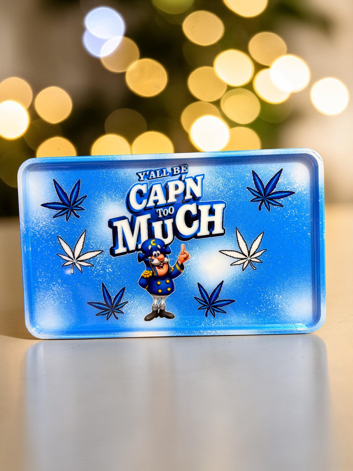 Yall Be Captn Rolling Tray
