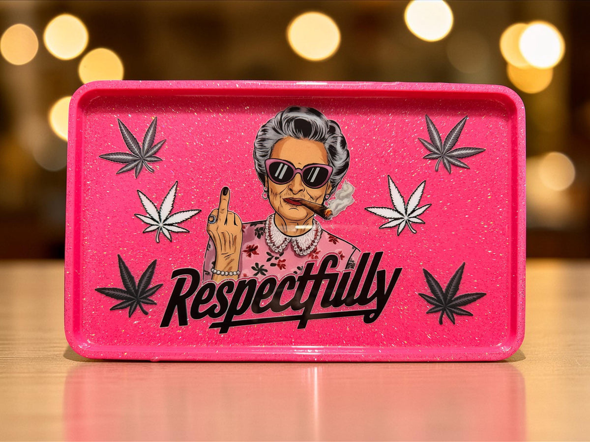 Respectfully Rolling Tray