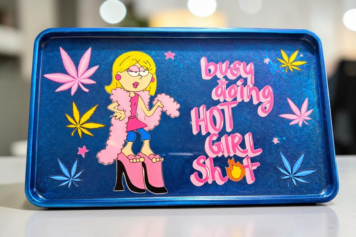 Hot Girl Shot Rolling Tray