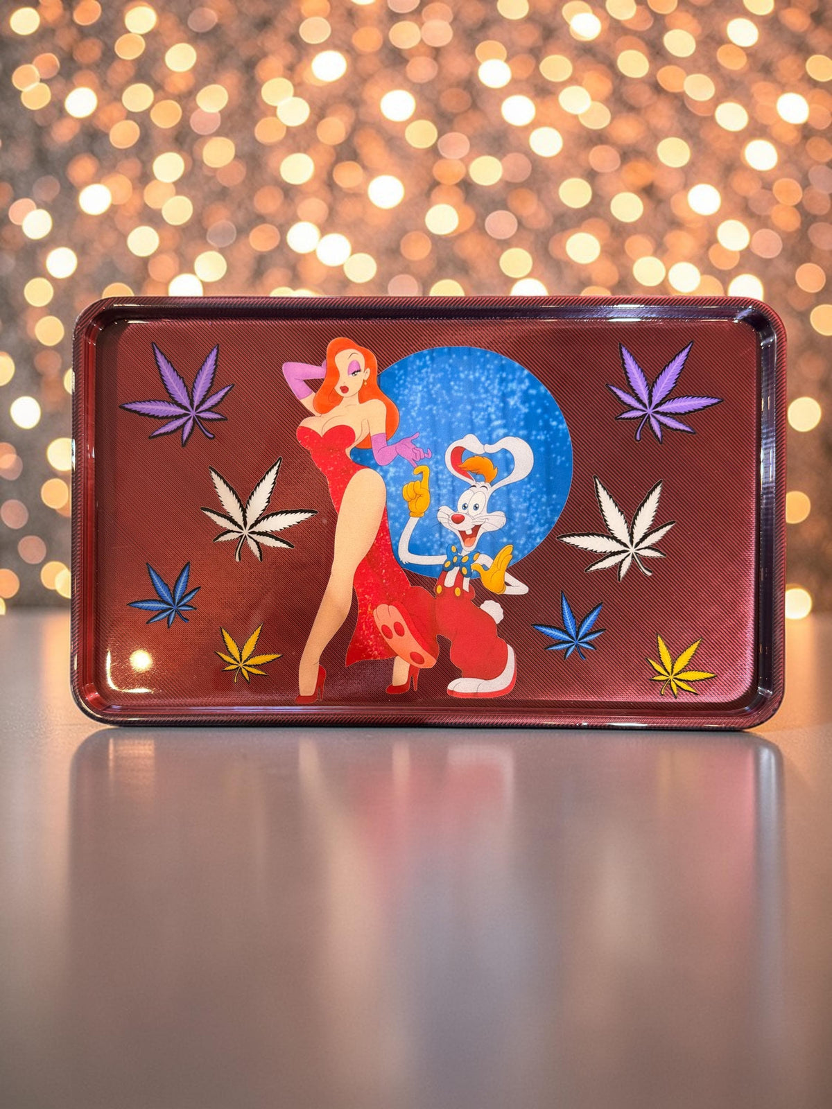 Jessica and Roger Rolling Tray