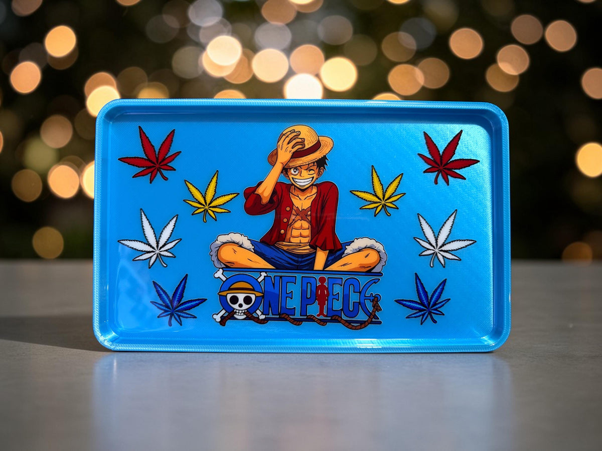 One Piece Rolling Tray
