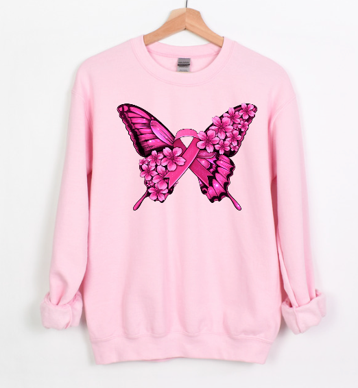 Breast Cancer Butterfly