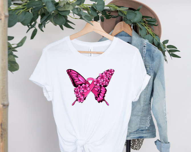 Breast Cancer Butterfly