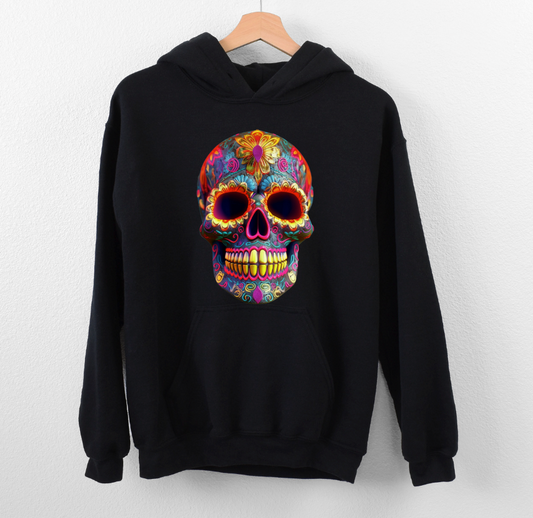 Sugar Skull Black Eyes