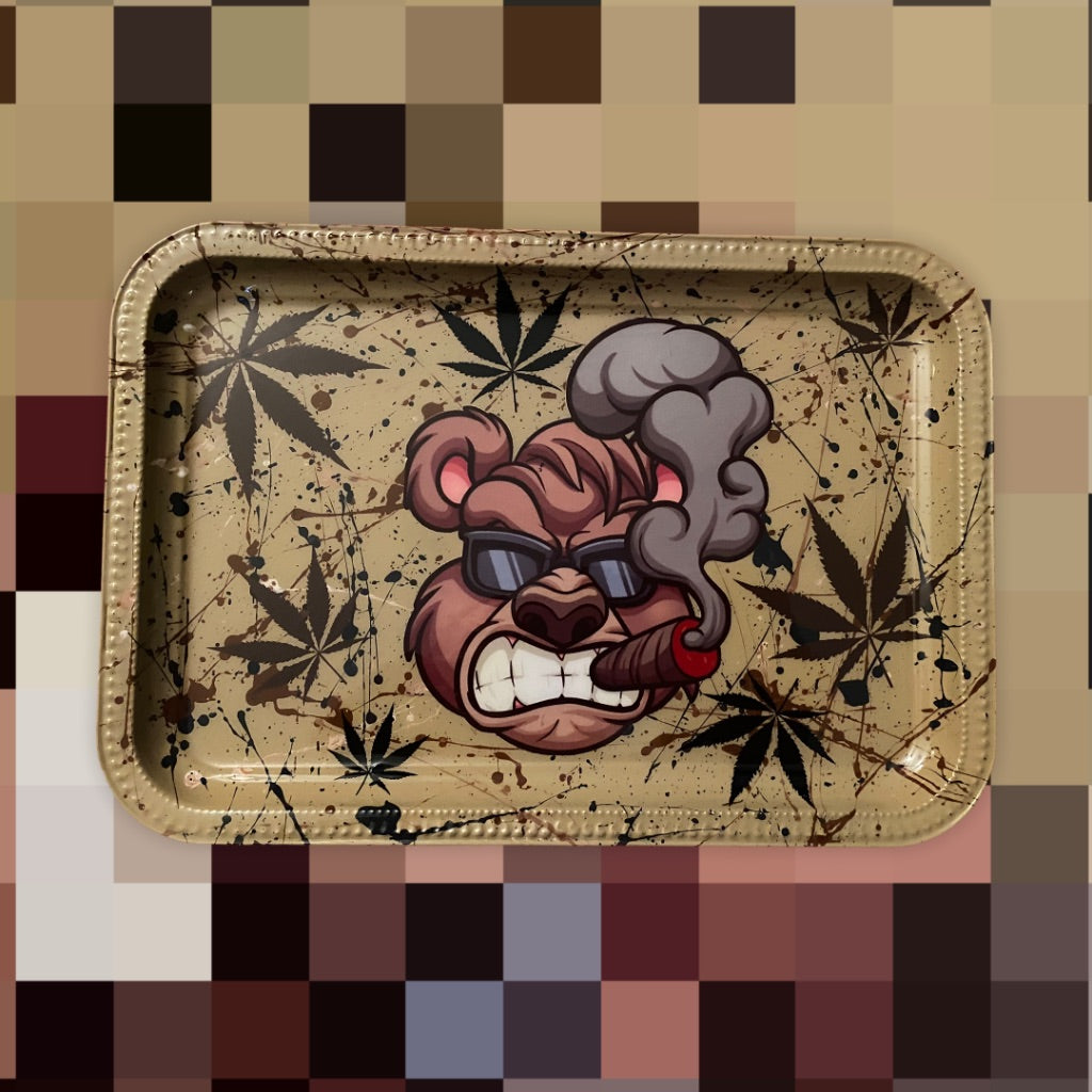 Bear Rolling Tray